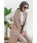 Outer Frenda Coklat Muda Big Size - Image 5
