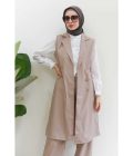 Outer Frenda Coklat Muda Big Size