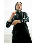 Gamis Miranti Bordir Hitam - Image 6