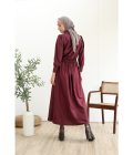 Blus Velya Dark Marun Big Size - Image 6