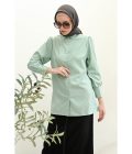Blus Velya Mint Big Size - Image 2