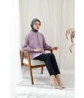 Blus Lyla Lilac Big Size - Image 2
