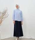 Blus Teana Vaia Light Blue Big Size - Image 3