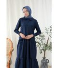 Gamis Neva Navy - Image 2
