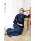 Gamis Miranti Hava Navy Big Size