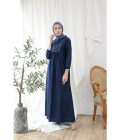 Gamis Miranti Hava Navy Big Size - Image 5