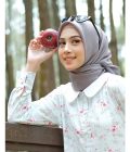 Hijab Hika Stone Grey - Image 4