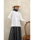 Blus Olva Rissa White Big Size - Image 4