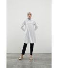 Tunik Alisha White Big Size