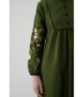Gamis Miranti Bordir Hijau Big Size - Image 5