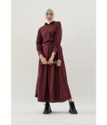 Blus Velya Dark Marun Big Size