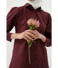 Blus Velya Dark Marun Big Size - Image 3