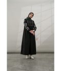 Gamis Miranti Bordir Hitam - Image 7