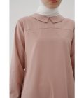Tunik Alisha Nude Peach Big Size - Image 3