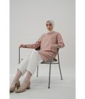 Tunik Alisha Nude Peach Big Size