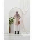 Tunik Lyla Beige Big Size - Image 3