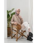 Tunik Lyla Beige Big Size