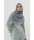Hijab Kia Biru Muda Syari