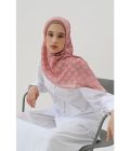 Hijab Kia Pink Rose Syari - Image 3