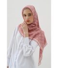 Hijab Kia Pink Rose Syari