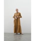 Gamis Neva Coklat Khaki - Image 5