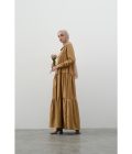 Gamis Neva Coklat Khaki - Image 4