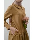 Gamis Neva Coklat Khaki - Image 3
