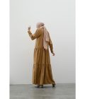 Gamis Neva Coklat Khaki - Image 6