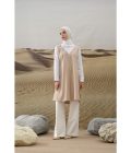 Tunik Asha Cream Big Size - Image 3
