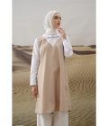 Tunik Asha Cream Big Size