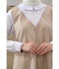 Tunik Asha Cream Big Size - Image 5
