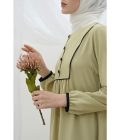 Gamis Miranti Myla Green Lime - Image 5