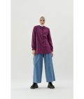 Blus Lyla Fuschia Big Size - Image 4