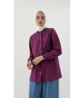 Blus Lyla Fuschia Big Size - Image 3