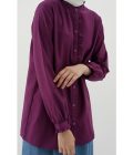 Blus Lyla Fuschia Big Size - Image 2