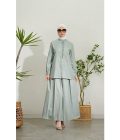 Blus Lyla Sage Green Big Size