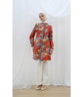 Tunik Lyla Leida Merah Bata - Image 3