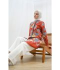 Tunik Lyla Leida Merah Bata - Image 4