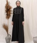 Gamis Miranti Myla Hitam - Image 2
