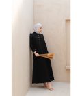 Gamis Zenia Alya Black - Image 3