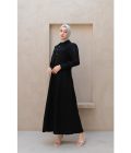 Gamis Zenia Alya Black - Image 8
