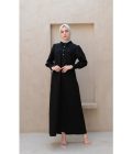 Gamis Zenia Alya Black - Image 5