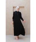 Gamis Zenia Alya Black