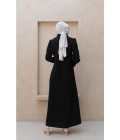 Gamis Zenia Alya Black - Image 6
