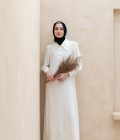 Gamis Zenia Feera White Big Size
