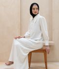 Gamis Zenia Feera White Big Size - Image 7