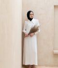Gamis Zenia Feera White Big Size - Image 5
