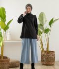 Blus Velya Hitam Big Size - Image 6