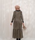Gamis Neva Rya Hitam Big Size - Image 3