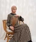 Gamis Neva Rya Hitam Big Size - Image 5